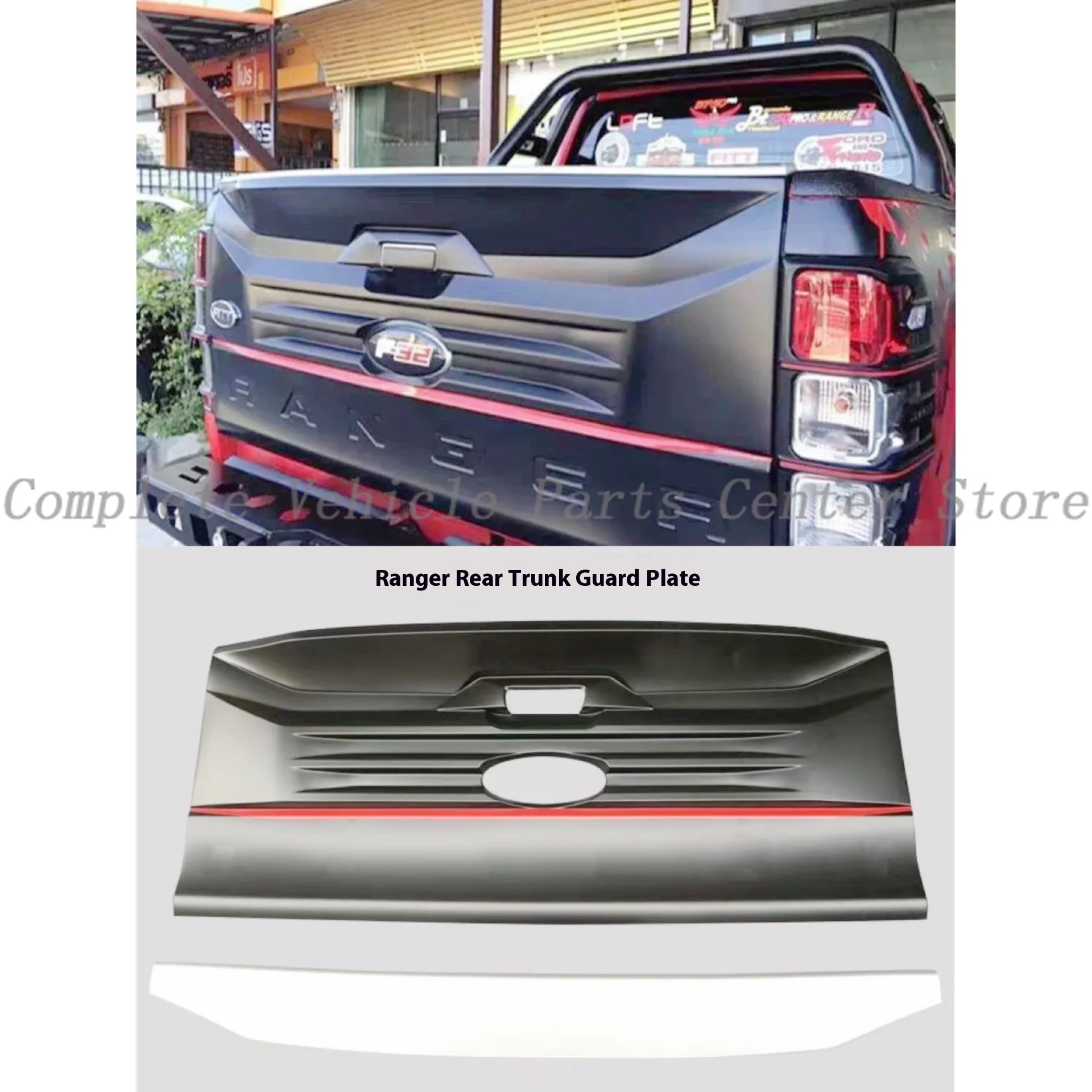 

High Quality Tailgate Protector For Ford Ranger T6 T7 Anti Scratch Rear Door Guard Sticker