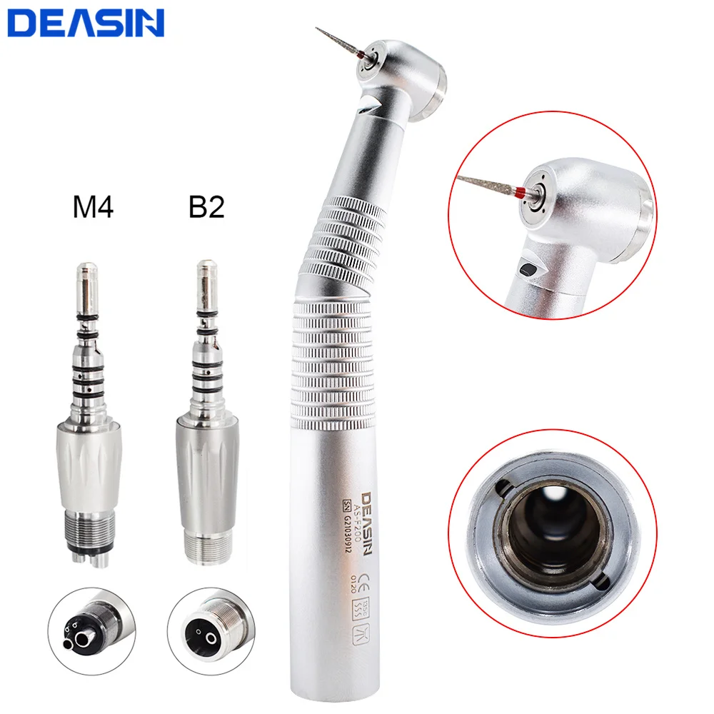 Dental F200 Fiber Optic Handpiece LED High Velocity Standard Head Turbine for KAVO Quick Coupling Good Quality Equipment tools