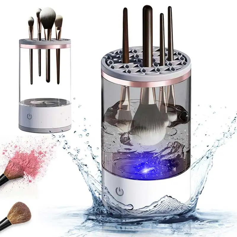 Makeup Brush Electric Cleaner Multifunctional Fully Automatic Quick Cleaning Brush Makeup Brush Storage Box