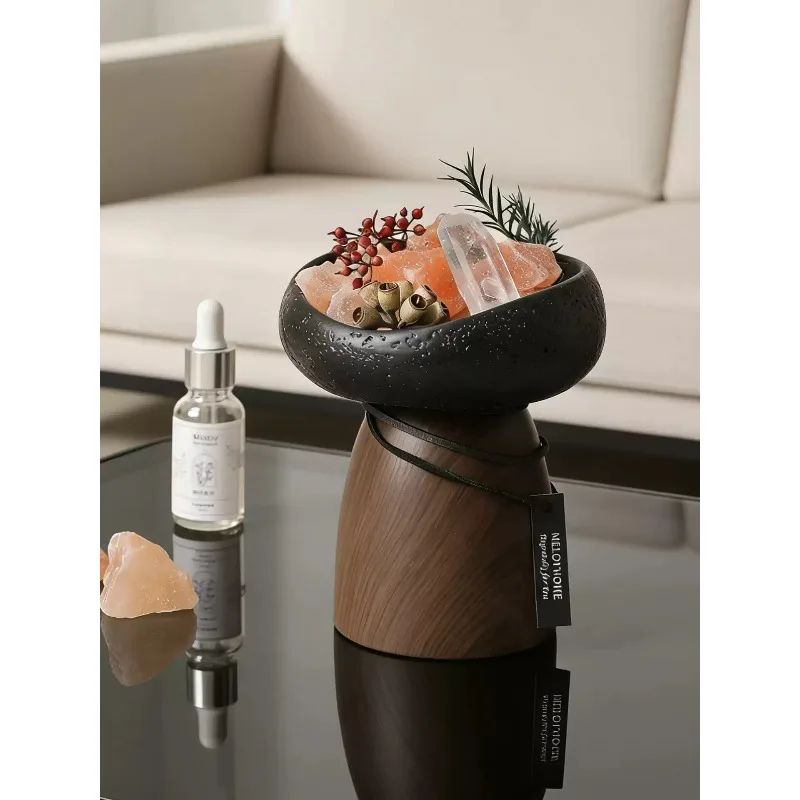 Aromatherapy Diffuser Stone Gift Box, Vintage-style Home Ornament, High-end Decoration