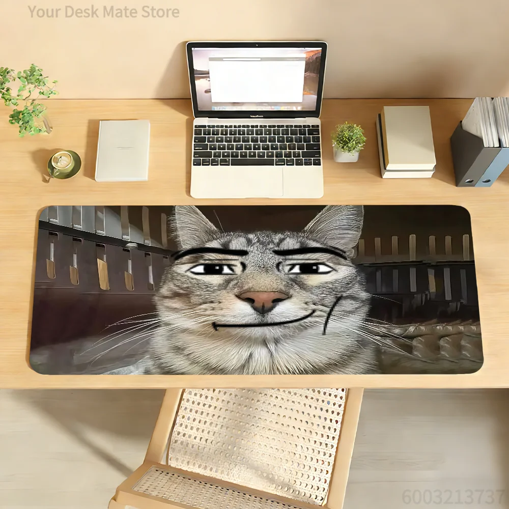 

Funny Silly Cat Meme Zazu Mouse Pad Non-slip Desk Mat PC Laptop Accessories Rubber Office Keyboard Large Gamers Decoracion