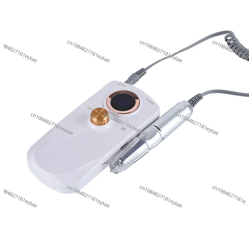 Nail polisher Electric professional nail remover machine LCD screen 35000 rpm Portable dead skin removal polishing machine
