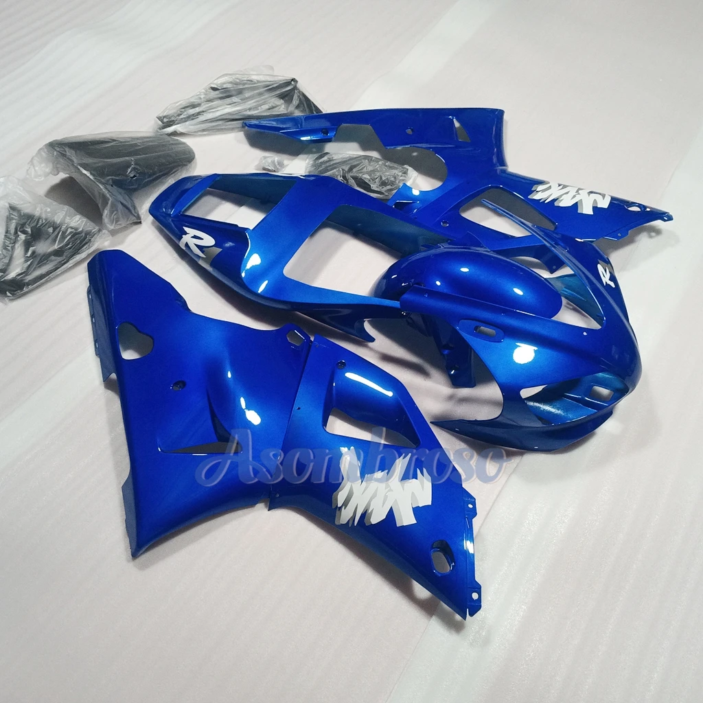 New ABS Motorcycle Fairings Kits Injection  Protection for Yamaha YZFR1 1998 1999 YZF-R1 98 99  yzf1000  Full  Blue Bodywork