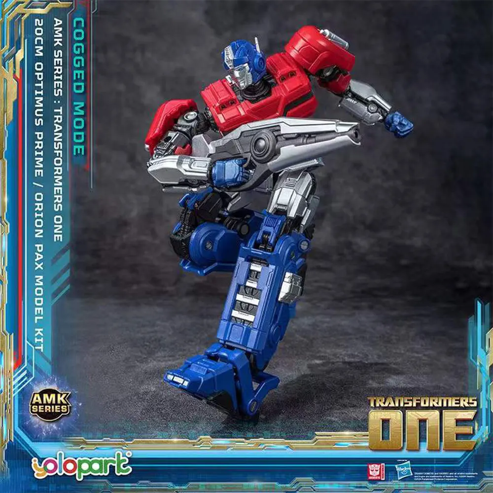 YOLOPARK Transformers One Toys Elita-1 Optimus Prime Megatron Bumblebee Cogged / Cog-less Mode Highly Articulated Action Figures