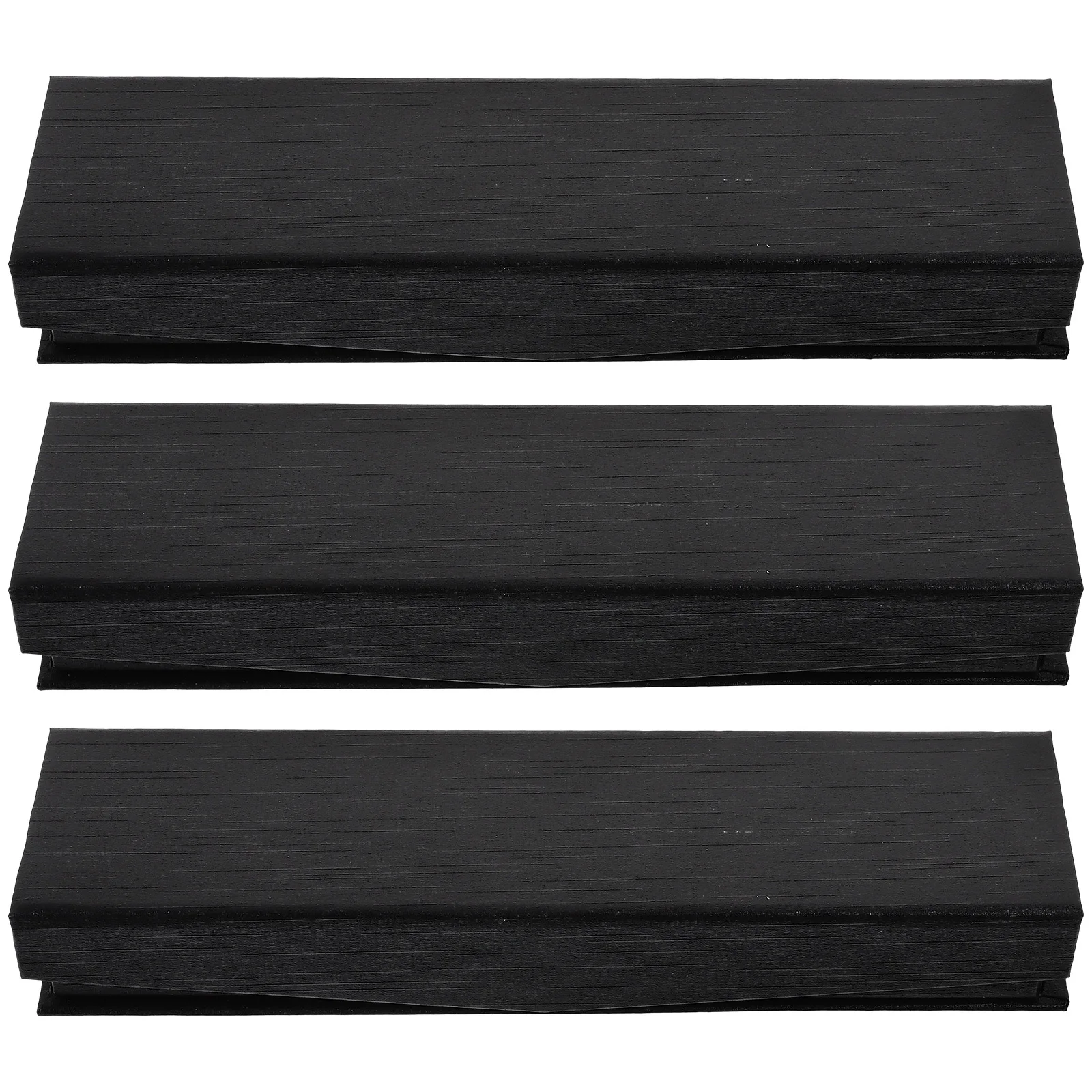 

3pcs Retro Box Single Holder For Pen Fountain Holder Gift Packaging Display Case Practical Pen Box Empty Organizer