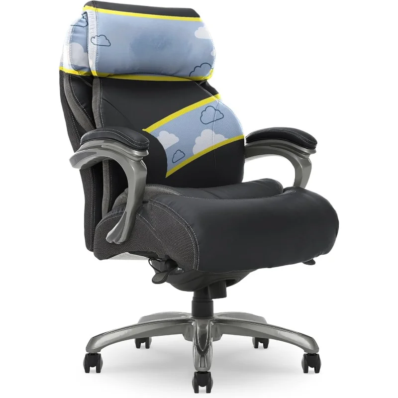 

Jackson Big and Tall Executive Office Chair with AIR Technology and Smart Layers Premium Elite Foamk