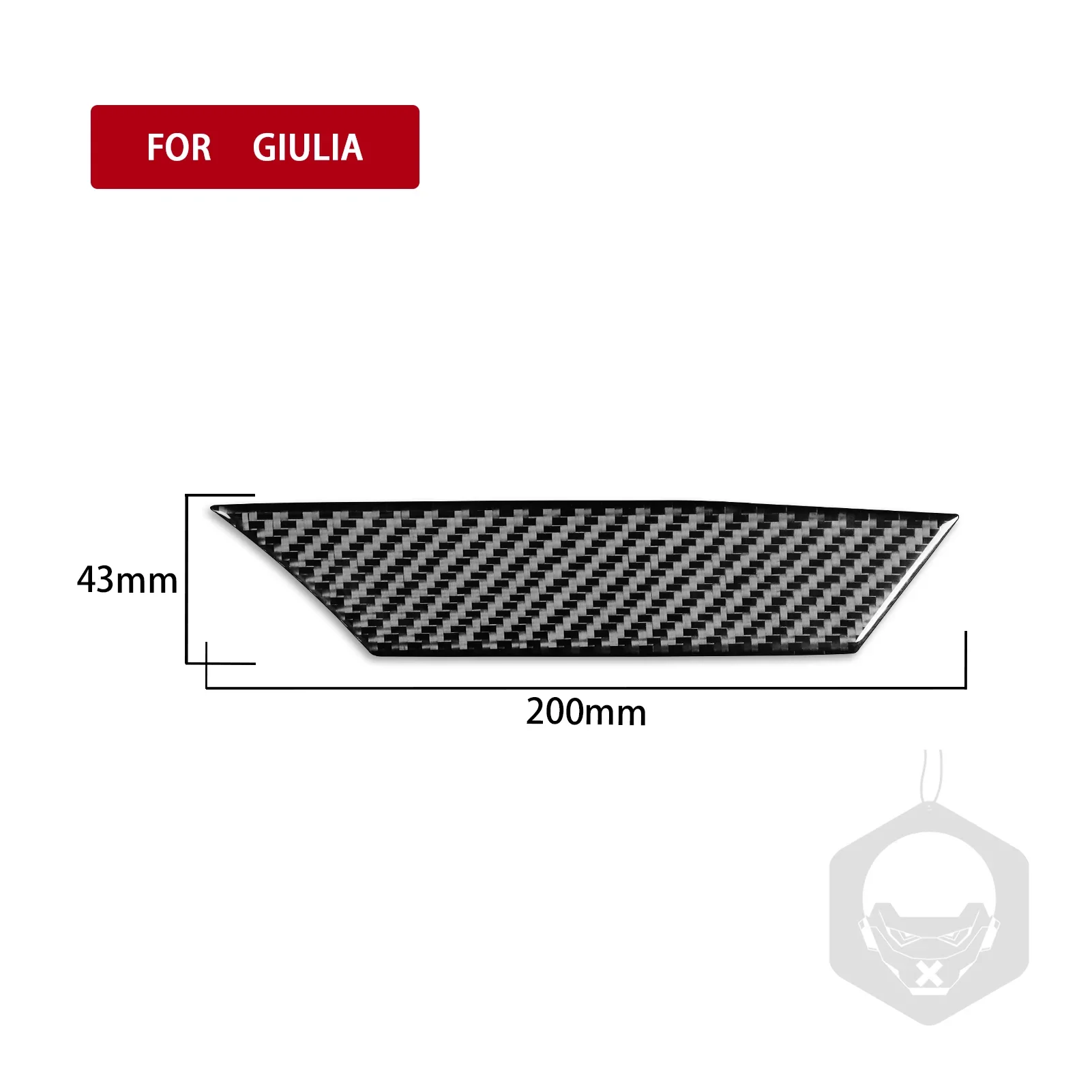 For Alfa Romeo-Giulia 2017-2021 Soft Carbon Fiber Speedometer Cover Car Interior Retrofit Accessories Sticker 5