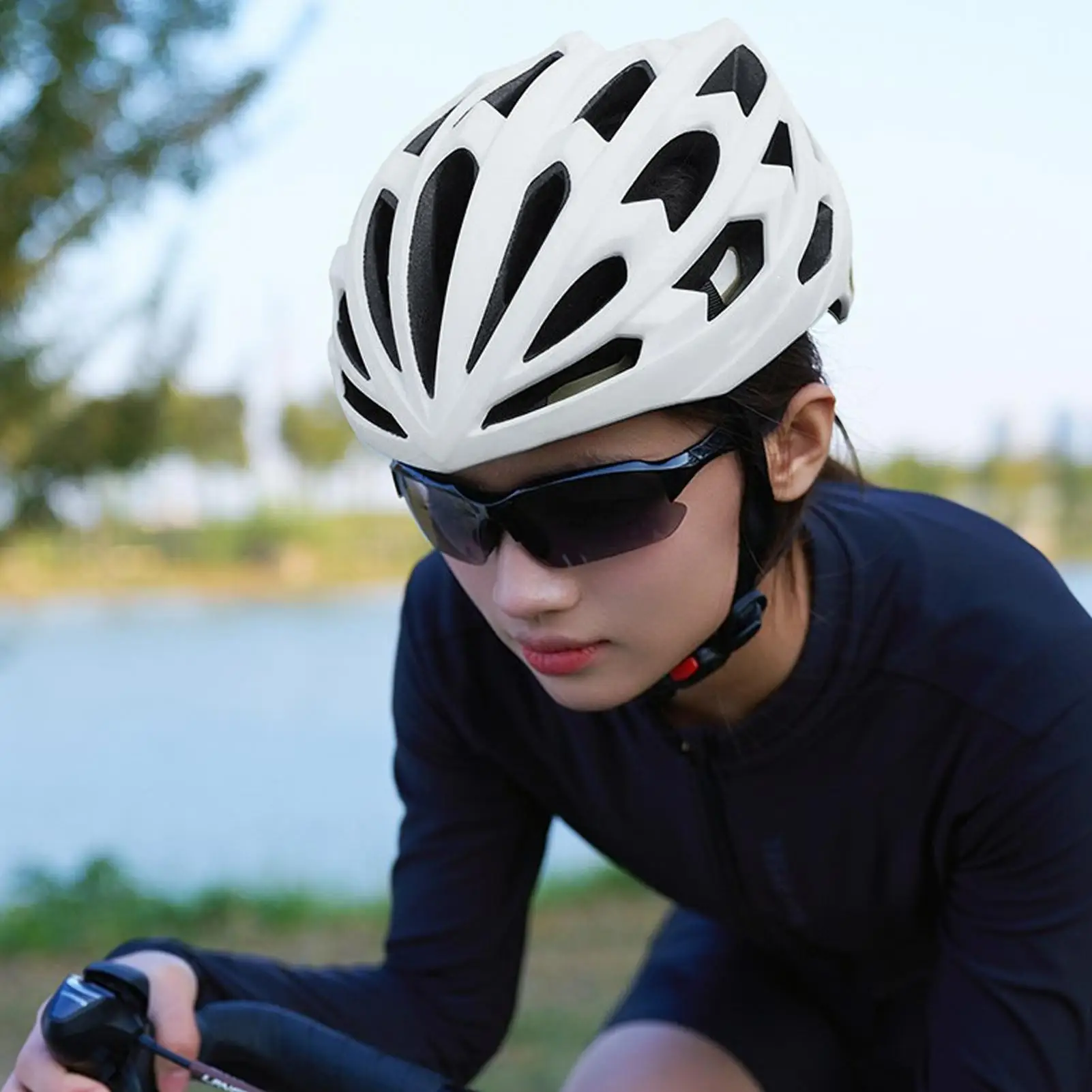 

Helmet Bike Road Cycling Protective Hat Breathable Helmets Protective Gear For Mountain And Road Bike Cycling Scooter Skateboard
