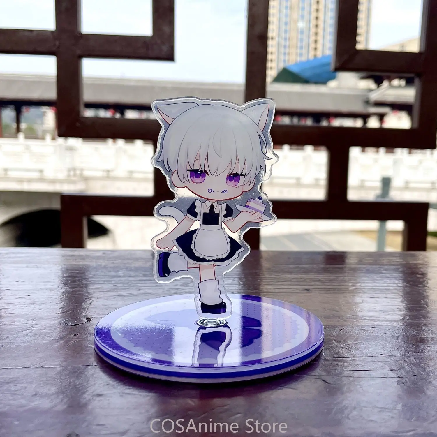 Anime Cosplay Cartoon Figure Acrylic Stand Model Plate Desk Standing Sign Desktop Fans Gift