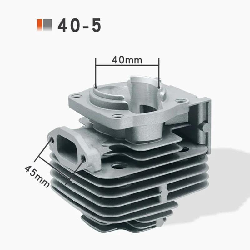 40mm Zylinder-Kolben-Kit passend für Block 40-5 Rasenmäher Trimmer Freischneider Motor Ersatzteil 2-Takt – Detail 4