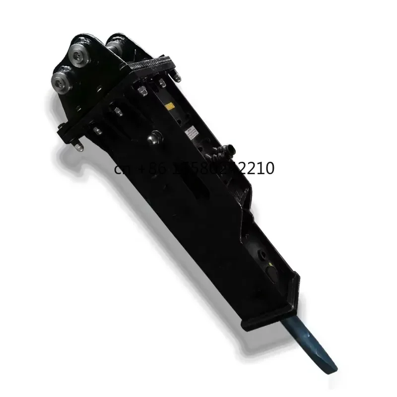 Hydraulic Breaker Hammer for Mini Excavator Heavy Rock Chisel Attachment Compatible with Small Digger Construction Tools