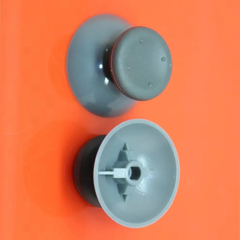 10pcs/lot Gray Analog Cover 3D Thumb Grip Stick Joystick  Mushroom Cap Cover For  Xbox 360 XBOX360 Controller