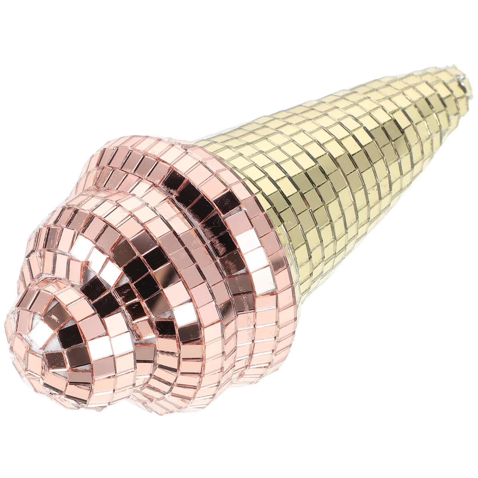 

Mini Disco Ball Ice Cream Modeling Ornament Home Decor Mirror Ball Party Favors Supplies for Bars Ktv Clubs Stages Weddings