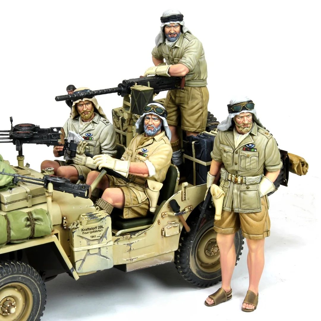 

Комплект модели, комплект из смолы 35767, британский SAS 14-тонный патрульный автомобиль времен Второй мировой войны