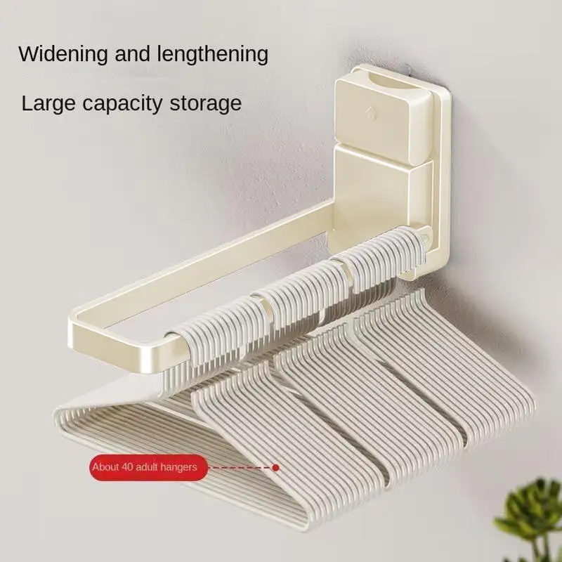 Suction Cup Detachable Foldable Moisture-Proof Towel Rack Space Saving Wall Mount Bathroom Hanging Storage Holder