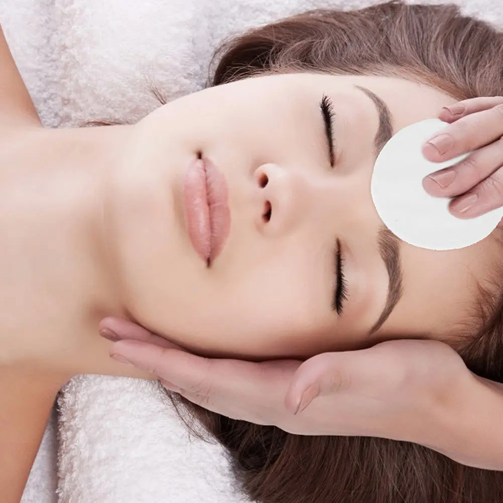 10Pcs Cleansing Pads Bamboo Fiber Reusable Gentle Effective Clean Makeup Remover Pad Reusable Face Pads