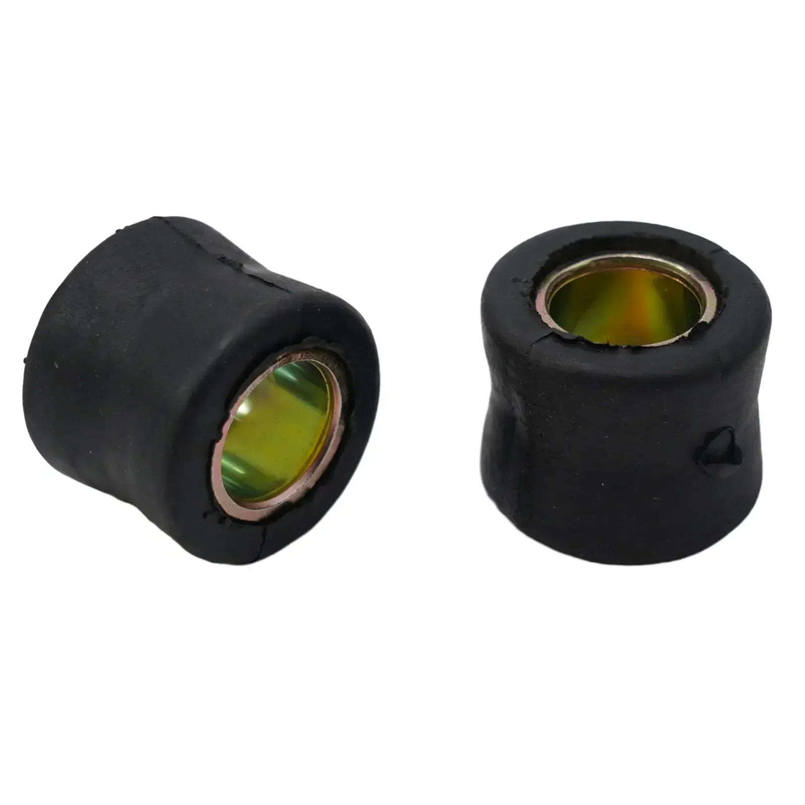 Bush Shock Absorber Bushes Rubber Suspension 2/4 Pcs Accessories Black Bushing Metal Motorcycle Rear Replace Useful