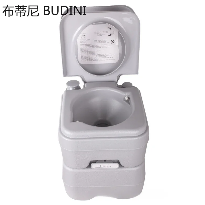 20L dual outlet mobile toilet RV outdoor camping car with self-driving equipment elderly pregnant women portable toilet