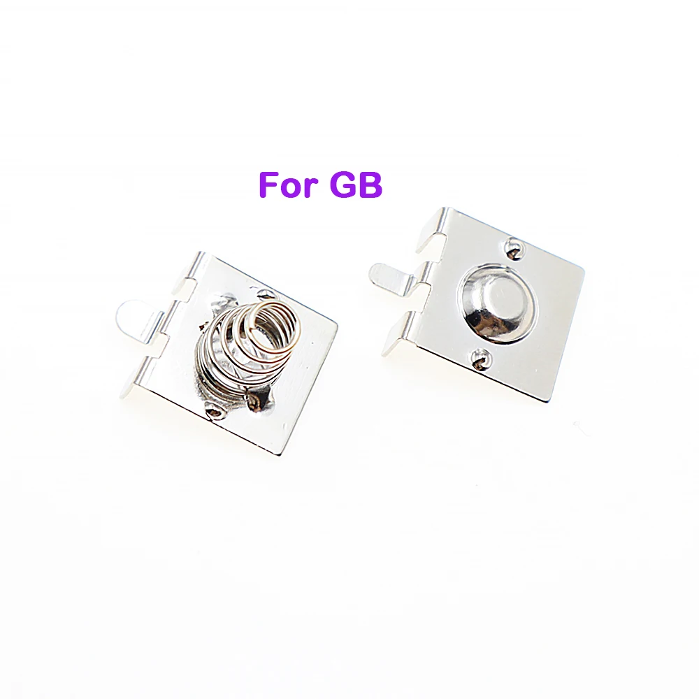 Mainboard Battery Terminal Spring Contacts Positive Negative Metal Pads For Game Boy GB DMG‑01 GBP GBC GBA Soldering Repair Part