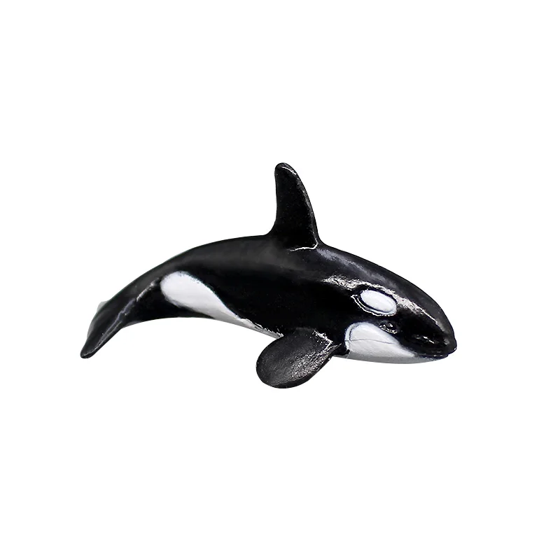 Miniature Marine Life Action Figures Model Blue Whales Beluga Whales Sperm Whale Sea Turtle Desktop Ornament Accessories Toys