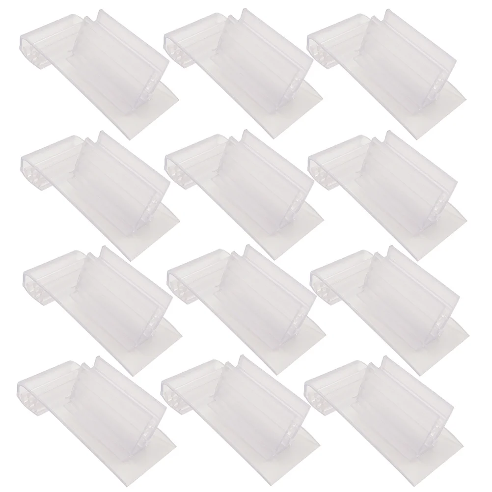 20Pcs Soft Tooth Clamp Lightweight Label Holder for Mall Shop Retail Display Folder Clip-on Sign Holder