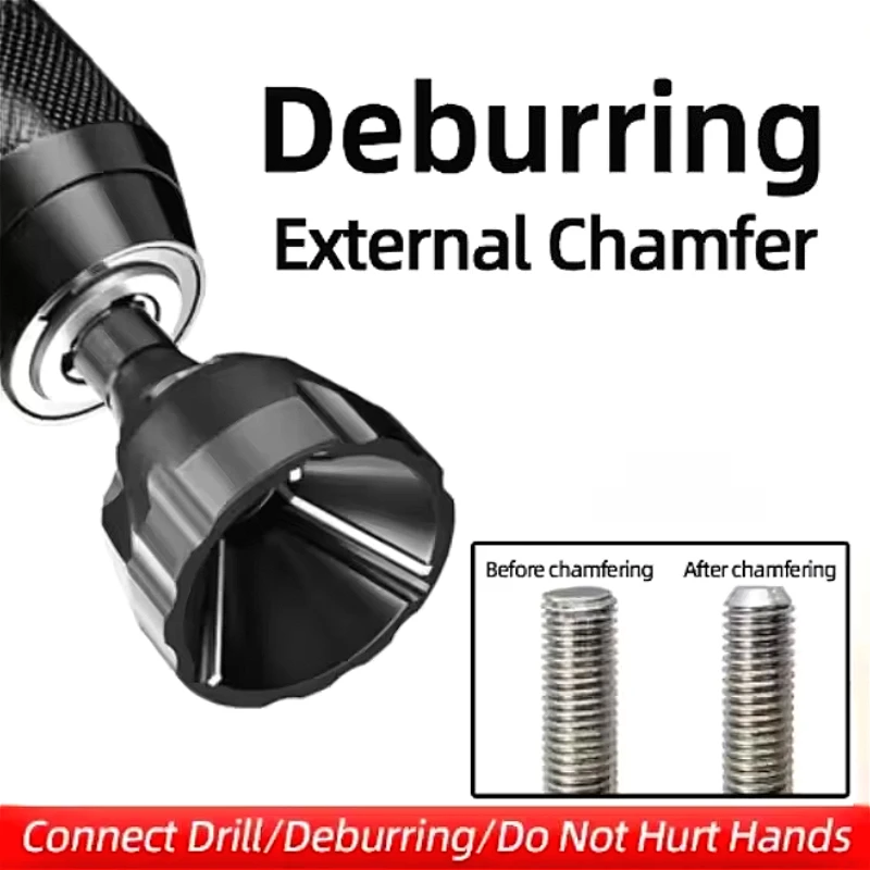 preto-de-aco-de-tungstenio-tres-laminas-rebarbacao-chanfro-file-file-corte-cortador-parafuso-rebarbacao-broca-ferramenta