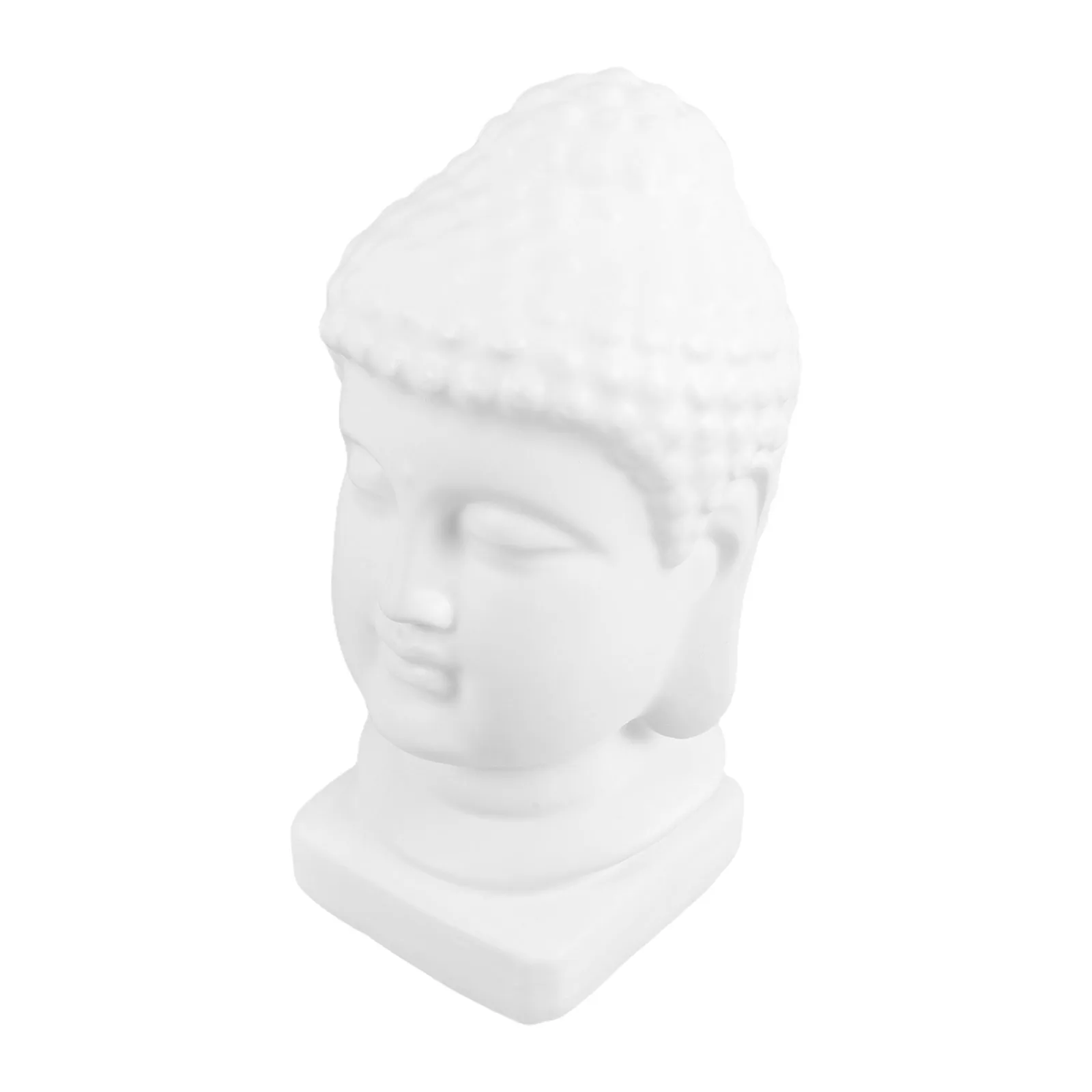

Buddha Head Statue Decor Resin Sculpture Elegant Craftsmanship Material Home Decor Gift Idea
