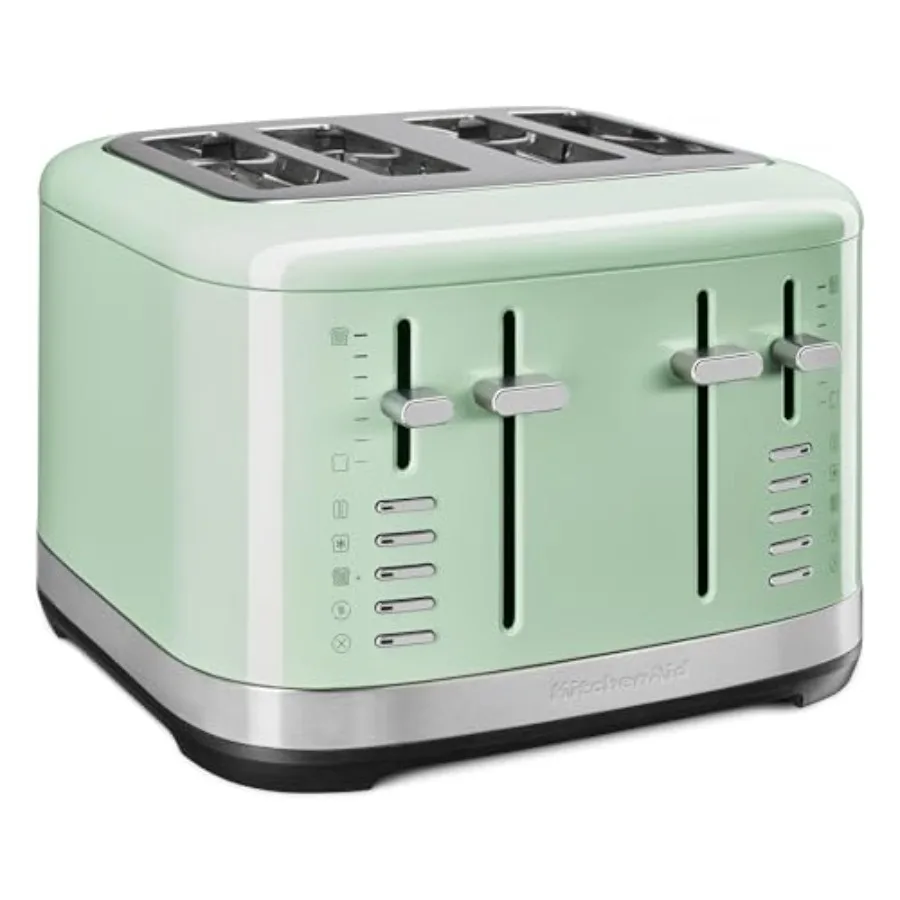 

4 Slice Toaster KMT4109PT in Pistachio with Premium Durability and Fast Heating for Daily Breakfast Use