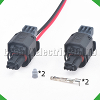 2 Pin Auto Connectors Engine High Pressure Oil Pump Fuel Injector Harness Plug 9291135-04 806-026 12518638006 9291135-03 For BMW