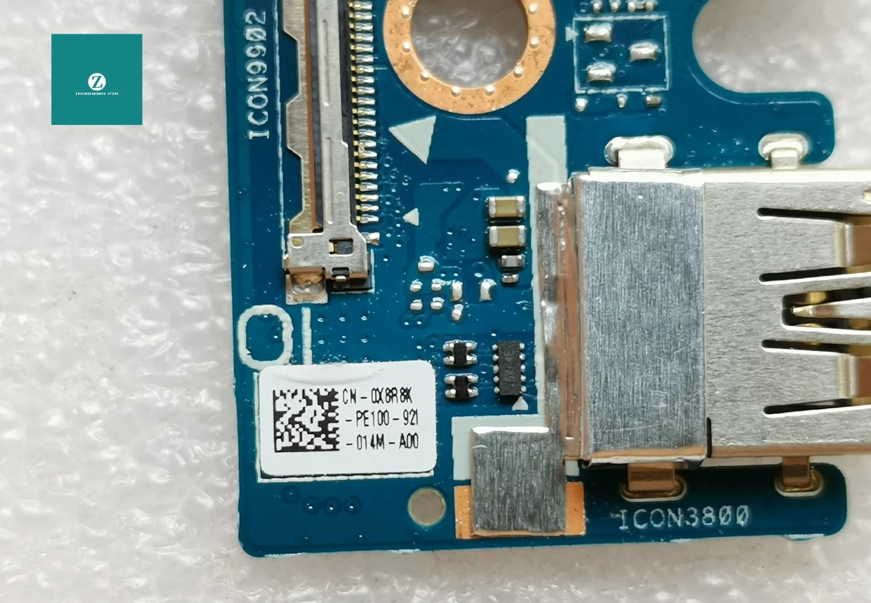 Dla DELL G5 15 5590 G7 17 7790 czytnik kart USB IO płyta z kablem 04DDHW