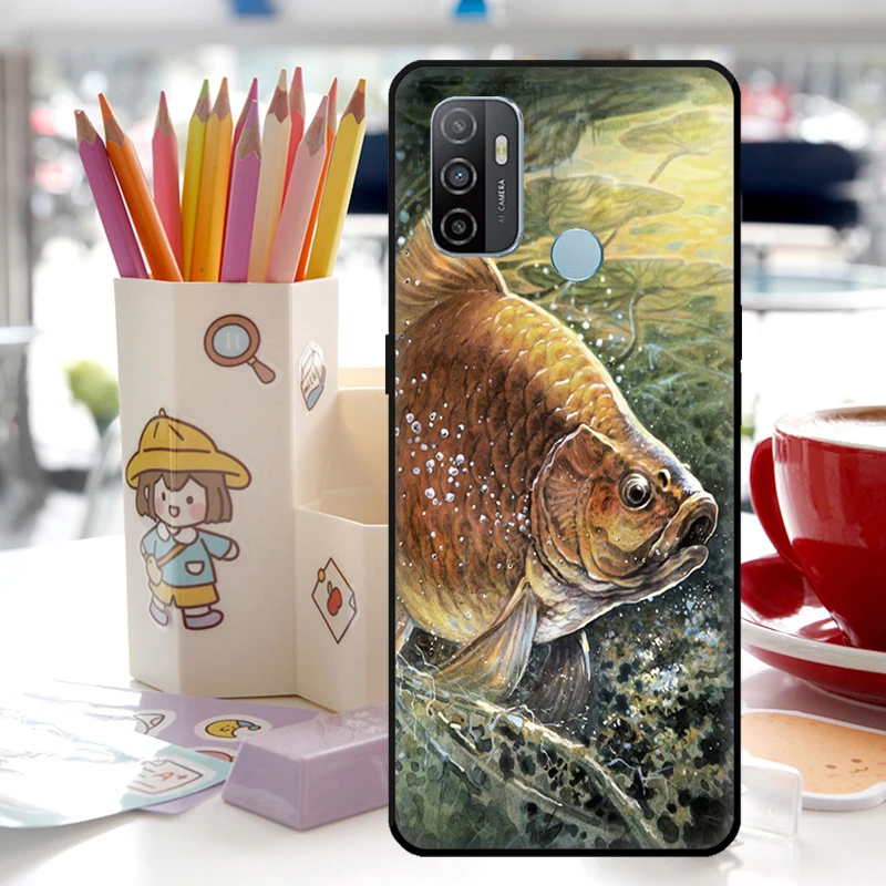 Carpa común para Oppo A15 A16 A17 A18 A94 A74 A54 A38 A58 A78 A98 A40 A60 A80 A76 A96 A57 A77 A5 Pro