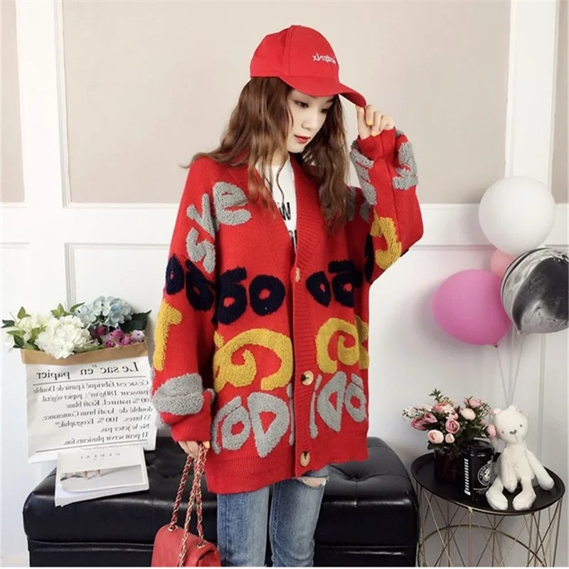 Thiened Winter Women's Knitted Sweater Overhead Sle Long Sve round Ne Regular Length Guangdong Dongguan Daliang