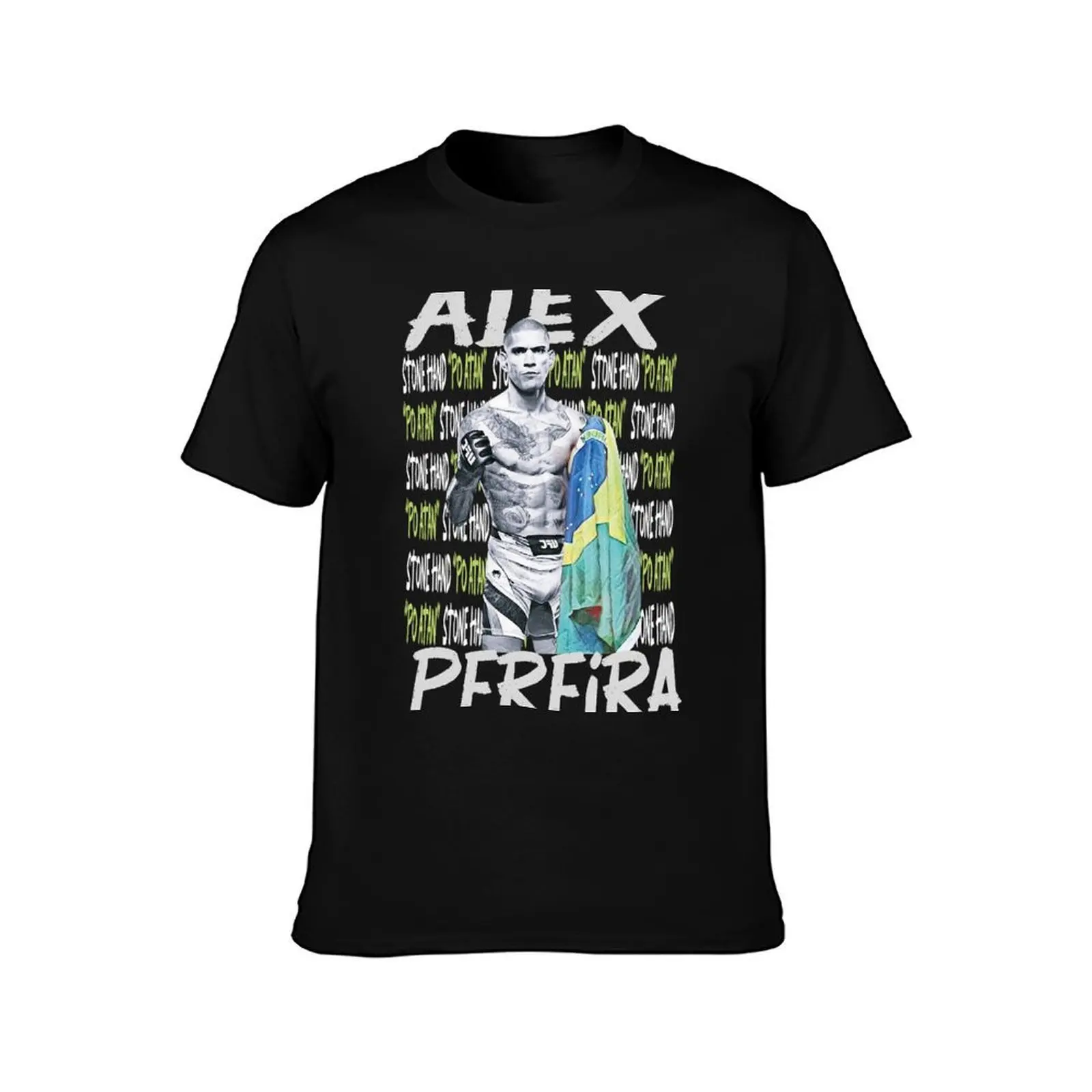 Alex Po Atan Pereira T-Shirt, Summer Casual Cotton Tee, Oversized Streetwear Tops, Vintage Graphic Print, Loose Fit Short Sleeve