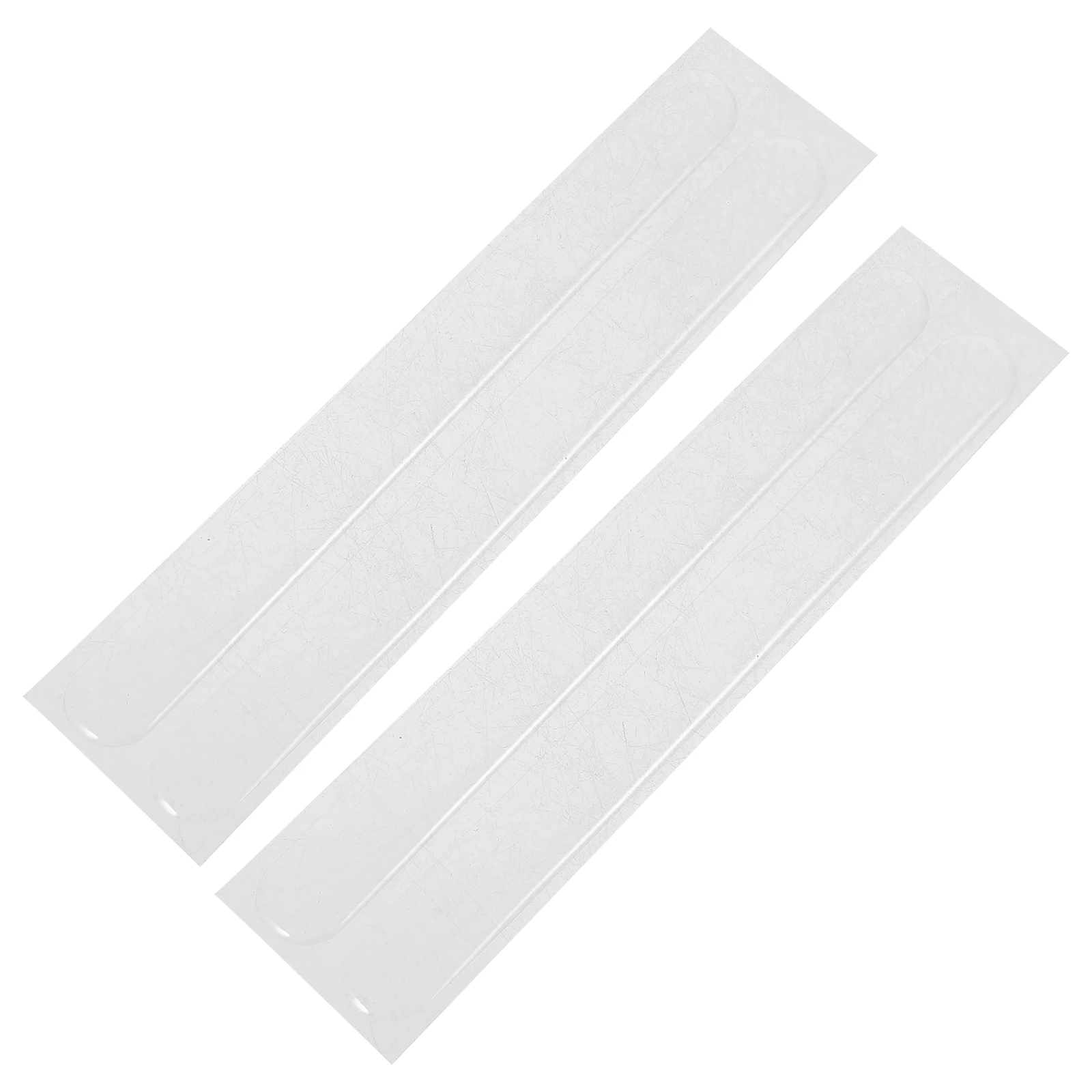 

2 pcs Transparent Car Door Bumper Protector Strip Practical Silicone Edge Trim Guard Anti Scratch Durability Vehicles Door