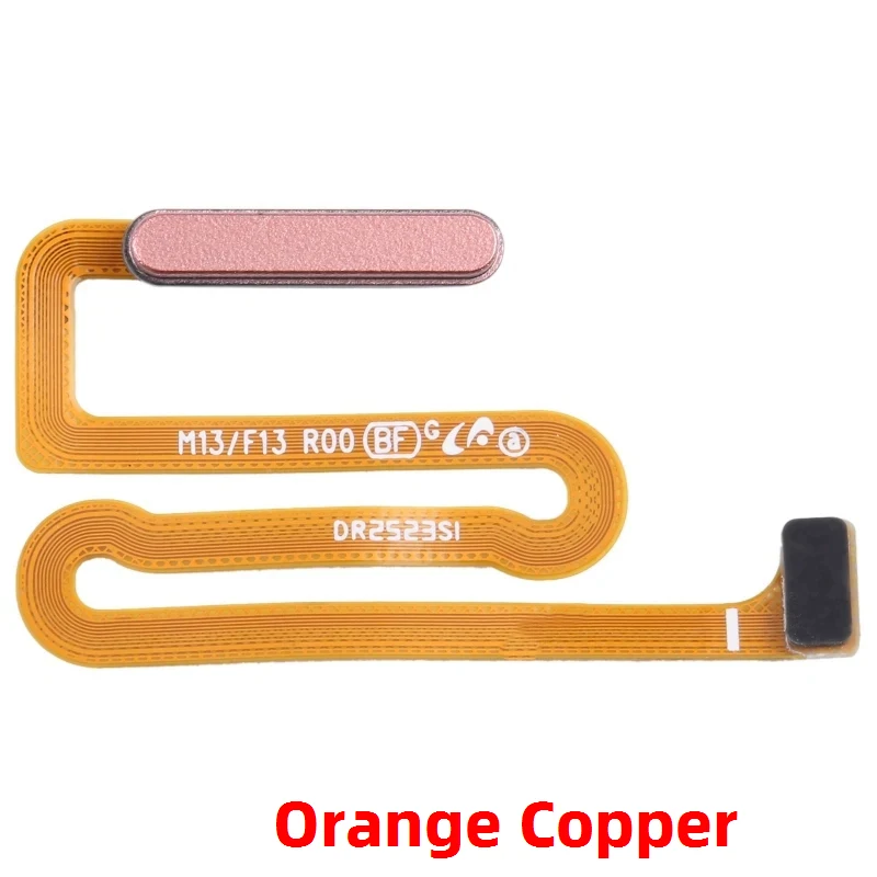 Power Button Fingerprint Flex Cable For Samsung Galaxy M13 M135 F13 Touch ID Connect Flex Cable Replacement Part