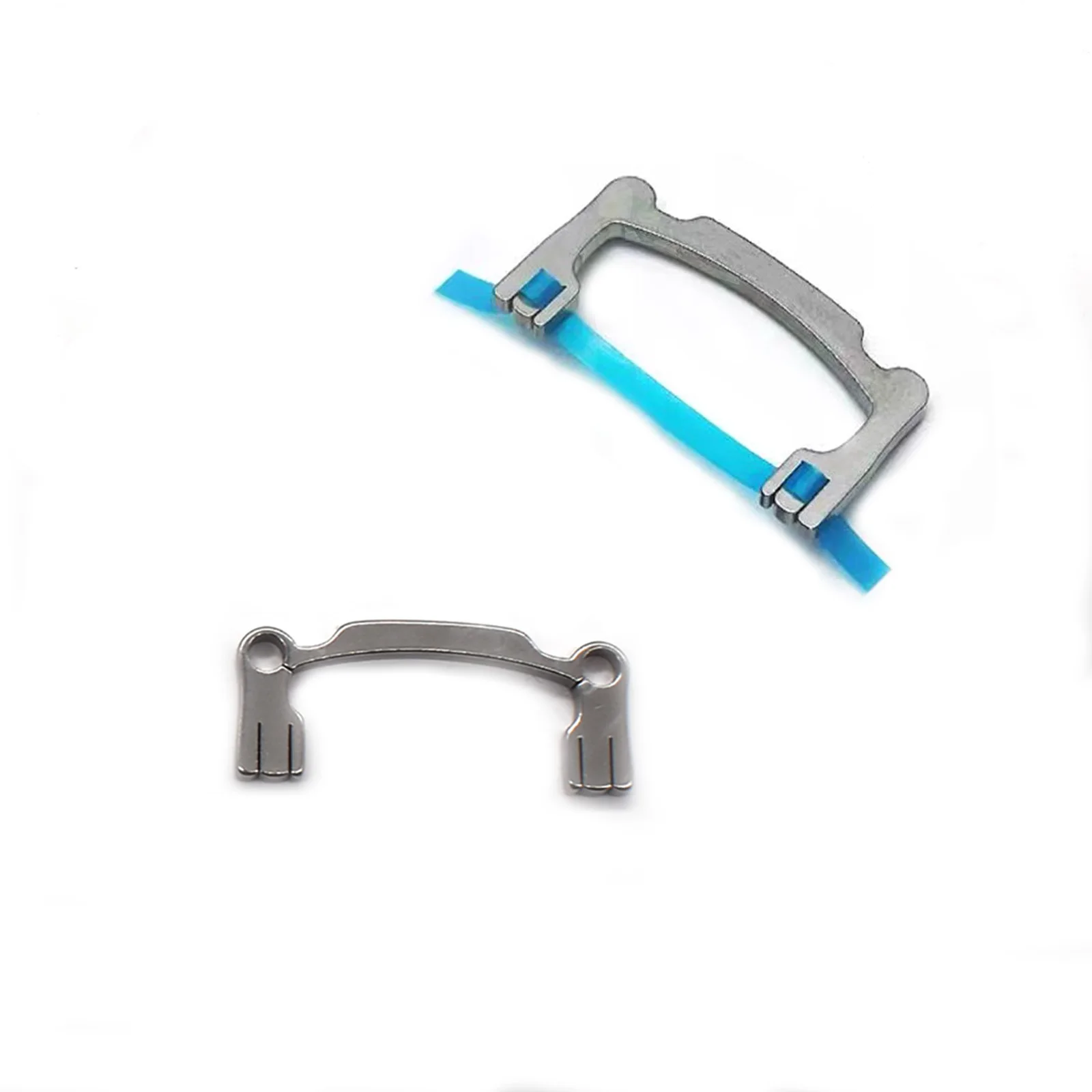 2pcs/box Dental Polishing Strip Holder Set Metal Hand Held Finishing Dentist Oral Cavi Tool For Resin Teeth Grinding Sanding Sha