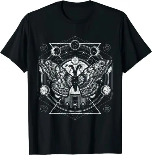 

Neu Occult Moon Phases Moth Premium T-shirt