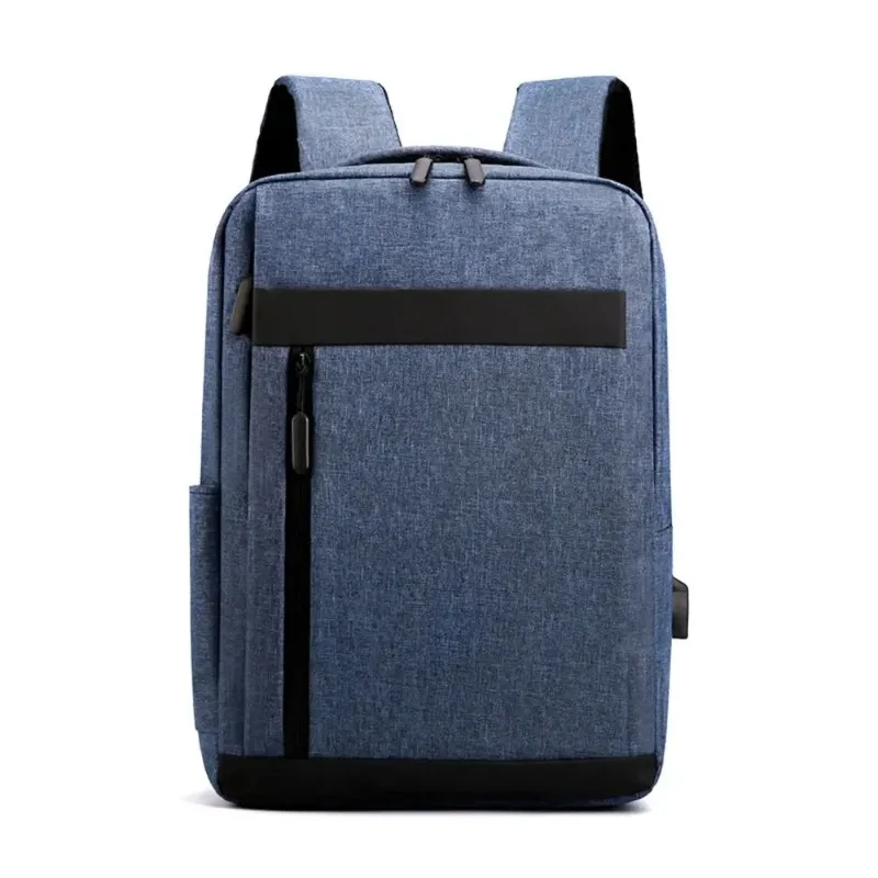 Mochila de Laptop de Negócios Masculina, grande capacidade, multifuncional, mochila de filme impermeável, bolsa de ombro casual