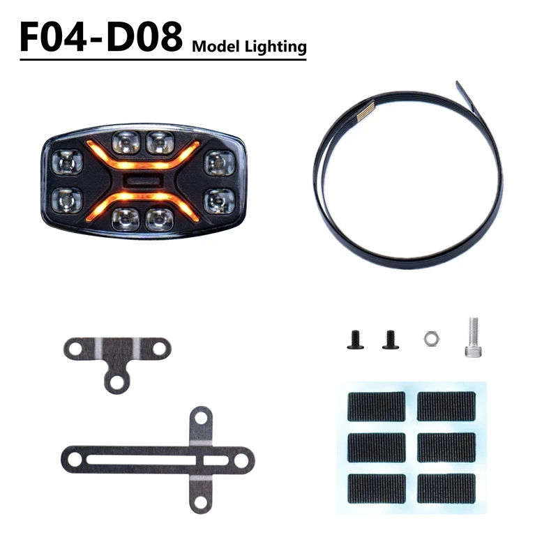 1/14 RC Truck Crawler Multi-mode Roof Spotlight LED 5V Light For Tamiya 1/14 Truck RC Accessories 1/12 Crawler TRX4 SCX10 Parts
