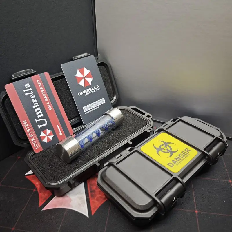 ในสต็อก Biochemical Crisis Handmade T-Virus ตัวอย่างขวด-ร่ม Corp. Collectible (อินเทรนด์จอแสดงผล Prop & ของขวัญ)