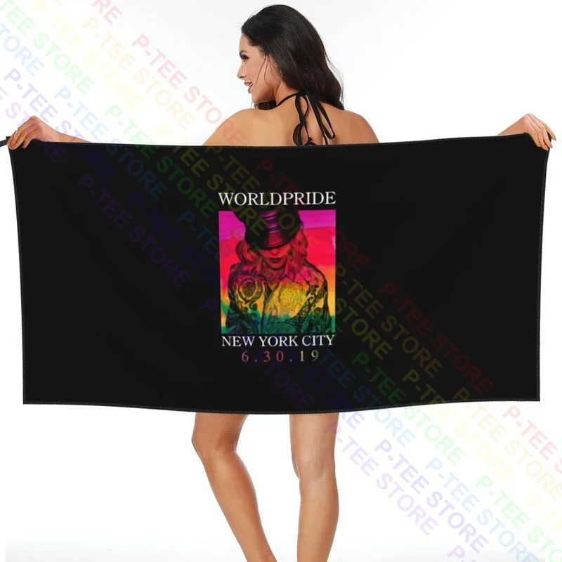 Madonna Madame X World Pride 2019 Nyc Gay Quick dry Towel Outdoor Bath Towel For Bathroom