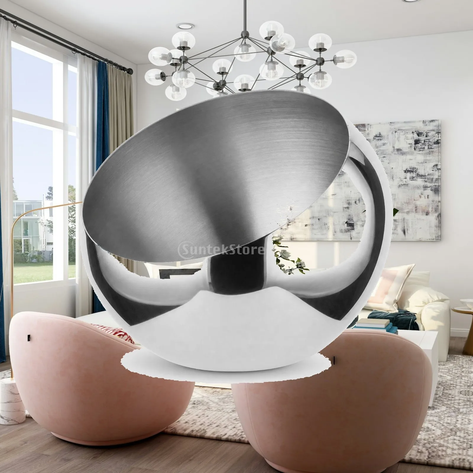 Slanted Bowl Spherical Sauce Dish Long-Lasting for Hot Pot, Countertop