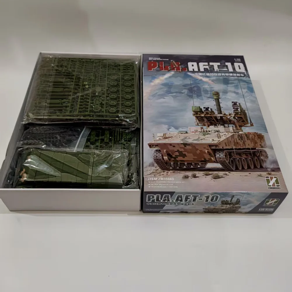

Zimi ZM35043 Масштаб 1/35, PLA AFT-10, противотанковая ракетная установка, комплект пластиковых моделей автомобиля