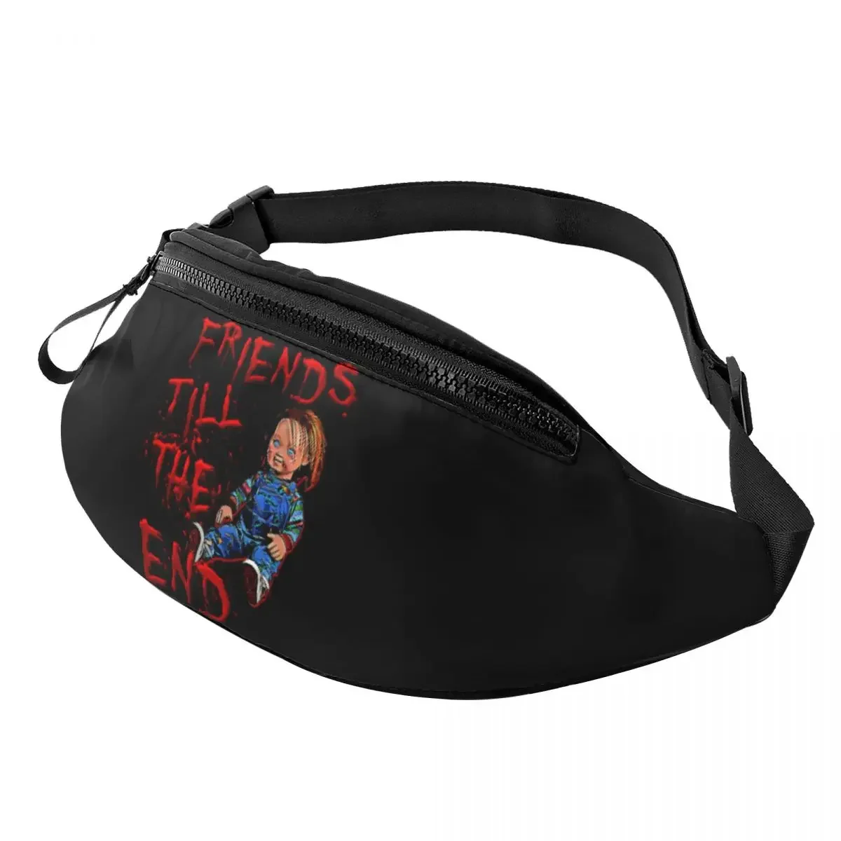 Cool Friends Till The End Fanny Pack for Traveling Women Men Chucky Crossbody Waist Bag Phone Money Pouch