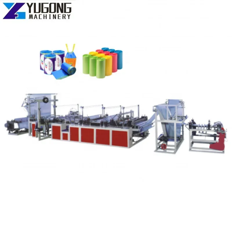 Polythene Bag Cutting and Sealing Machine Small Plastic Bag Making Machine