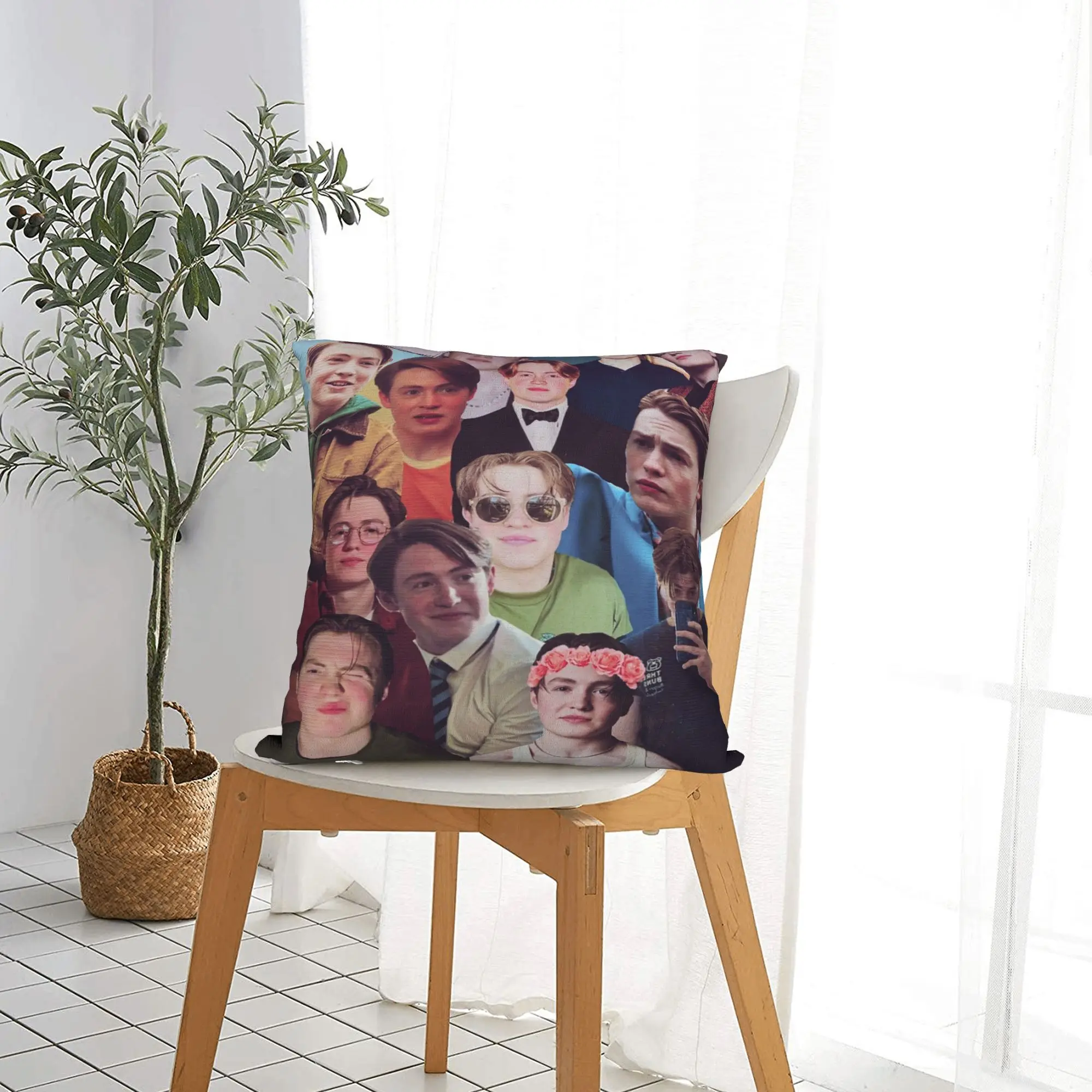 Y2K مجموعة السيارة كونور مروحة هدية ديكور المخدة الاشياء وسادة غطاء مربع أحجام متعددة #6