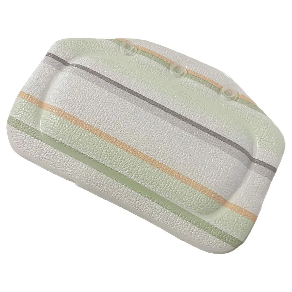 

Bathtub Pillow Headrest for Soaking Tub with Strong Suction Cups Removable Washable Soft PVC Bath Accessories Tub Neck Pillow