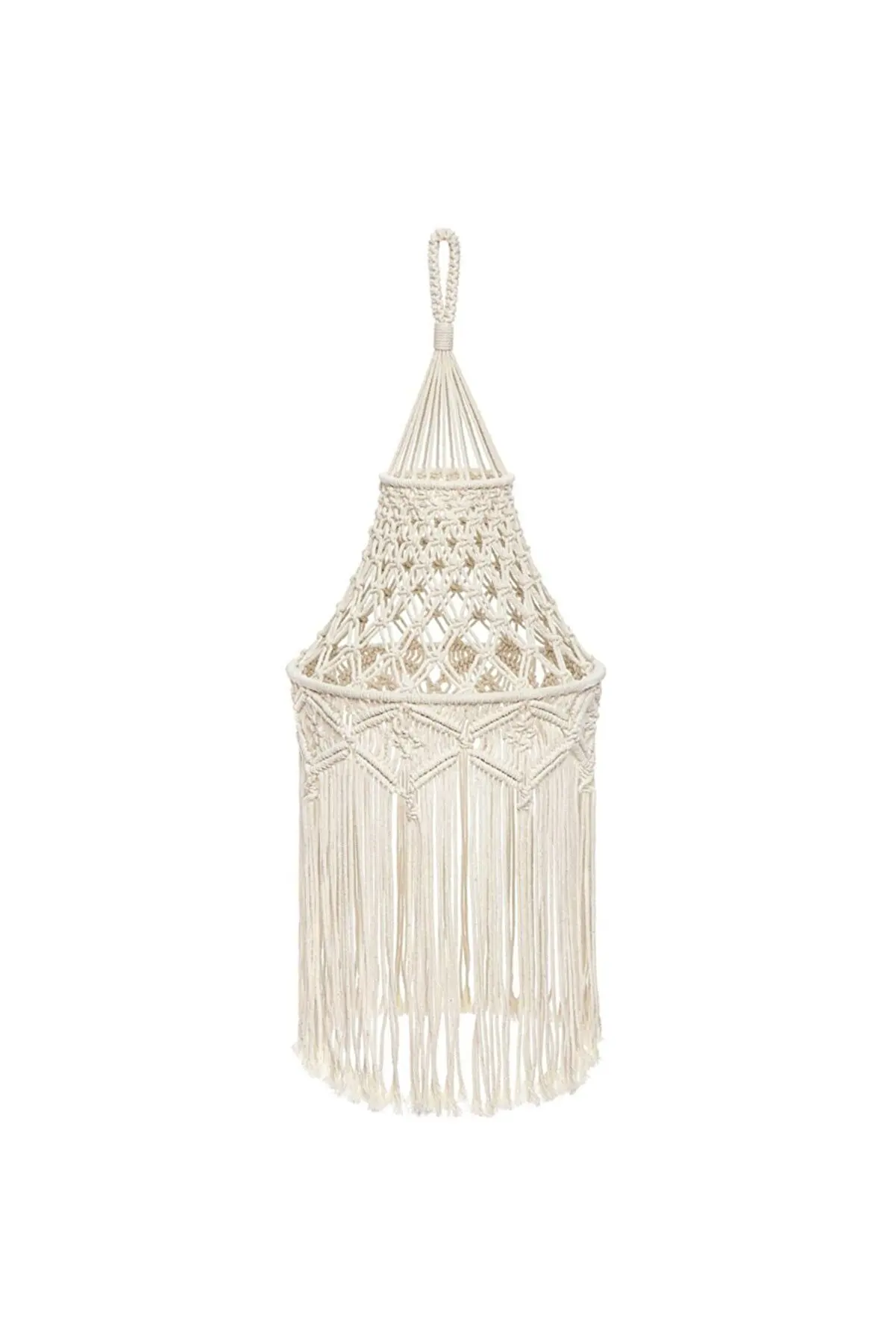 Lámpara de macramé hecha a mano para decoración del hogar, candelabro de punto de lujo de diseño personalizado para comedor, sala de estar y dormitorio