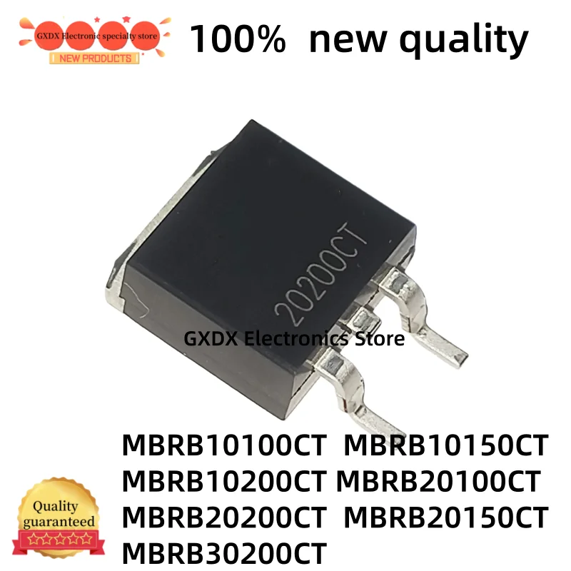 10-20 Pieces New Original MBRB20100CT MBRB20150CT MBRB10100CT TO-263 MBRB10150CT MBRB10200CT MBRB20200CT MBRB30200CT