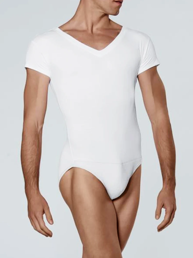 Set di pantaloni da balletto all-in-one per allenamento di danza classica maschile per modellare la figura e l'abbigliamento da esercizio